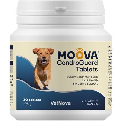 Vetnova Moova CondroGuard - Suplemento para perros articulaciones Vetnova Moova CondroGuard - Suplemento para perros articulaciones