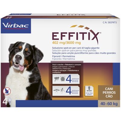 Effitix - Tratamiento para Perros 40-60kg Effitix - Tratamiento para Perros 40-60kg