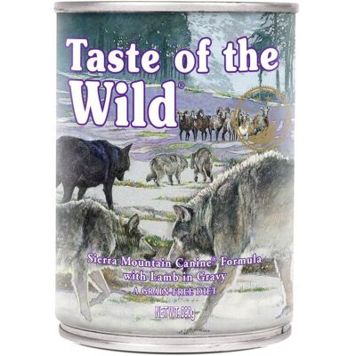 Taste of the Wild Sierra Mountain Comida Húmeda para Perros - Cordero, 12 x 390g Taste of the Wild Sierra Mountain Comida Húmeda para Perros - Cordero, 12 x 390g
