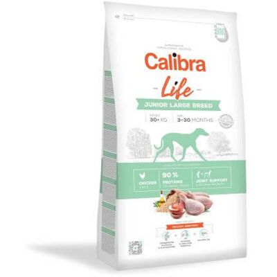 Calibra Comida para Perros Raza Grande Pollo - Junior - 12kg Calibra Comida para Perros Raza Grande Pollo - Junior - 12kg