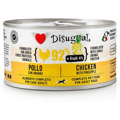 Disugual Pollo con Piña Comida Húmeda para Perros Adultos - 150 G Disugual Pollo con Piña Comida Húmeda para Perros Adultos - 150 G