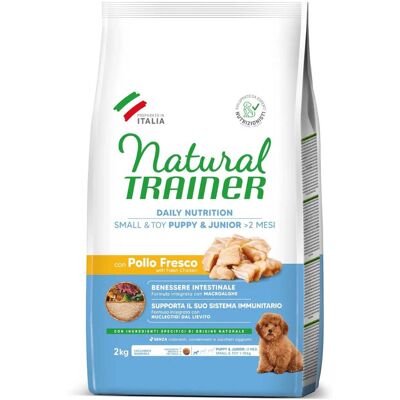 Trainer Natural Mini Cachorros & Junior con Pollo Fresco - Comida para Perros Trainer Natural Mini Cachorros & Junior con Pollo Fresco - Comida para Perros