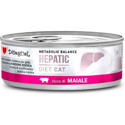 Disugual Gatto Diet Hepatic Maiale - Comida húmeda para gatos Disugual Gatto Diet Hepatic Maiale - Comida húmeda para gatos