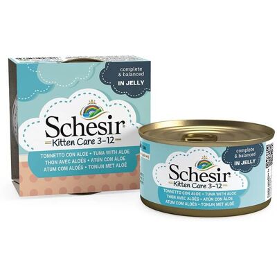 Schesir Gato con Atún y Aloe en Lata - Alimentación húmeda Schesir Gato con Atún y Aloe en Lata - Alimentación húmeda