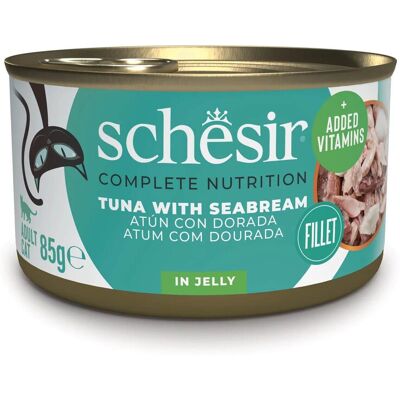 Comida para gatos Schesir Atún con Pargo - Comida húmeda, 85 g Comida para gatos Schesir Atún con Pargo - Comida húmeda, 85 g
