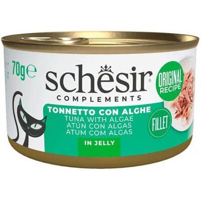Complementos para Gatos Schesir Atún y Algas Pack Multipack Complementos para Gatos Schesir Atún y Algas Pack Multipack