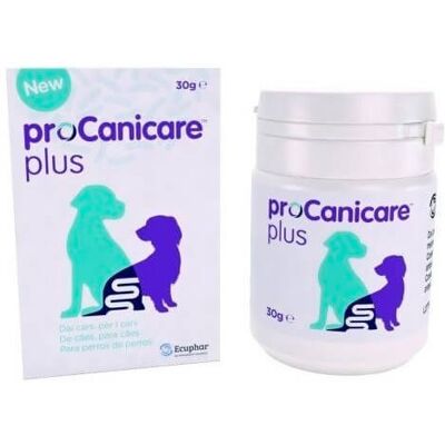 Ecuphar Italia Srl Procanicare Plus - Lactobacillus para Perros - 30g Ecuphar Italia Srl Procanicare Plus - Lactobacillus para Perros - 30g