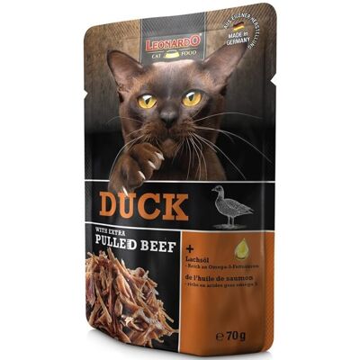 Leonardo Comida Húmeda con Carne de Res Desmenuzada - Paté para Gatos Leonardo Comida Húmeda con Carne de Res Desmenuzada - Paté para Gatos