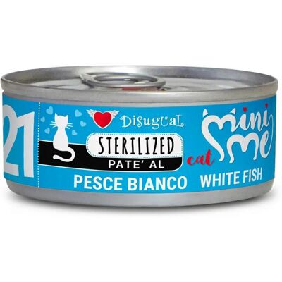 Paté de Pescado Blanco Disugual para Gatos Esterilizados - Comida Húmeda - 85g Paté de Pescado Blanco Disugual para Gatos Esterilizados - Comida Húmeda - 85g