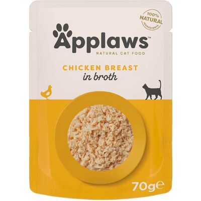 Applaws Pechuga de pollo en caldo para gatos - Alimento para gatos Applaws Pechuga de pollo en caldo para gatos - Alimento para gatos