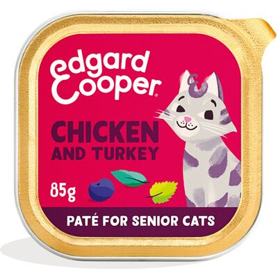 Edgard and Cooper - Cat paté pack16 - Grain-free - Senior - Paté para gatos Edgard and Cooper - Cat paté pack16 - Grain-free - Senior - Paté para gatos