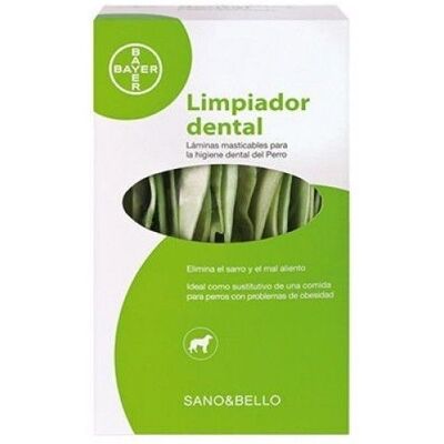 Bayer Limpiador dental masticable para perros - Limpiador dental para perros Bayer Limpiador dental masticable para perros - Limpiador dental para perros