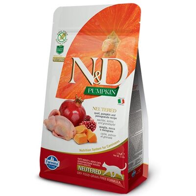 Farmina N&D Calabaza Codorniz Gato - Comida seca Farmina N&D Calabaza Codorniz Gato - Comida seca