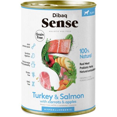 Dibaq Cachorros Sin Granos Salmón Pavo - Comida para perros Dibaq Cachorros Sin Granos Salmón Pavo - Comida para perros