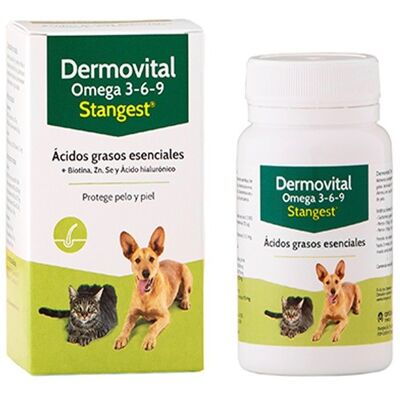 Complemento Alimenticio Dermovital Omega 3-6-9 para Perros y Gatos Complemento Alimenticio Dermovital Omega 3-6-9 para Perros y Gatos