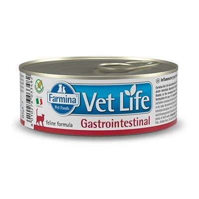 Comida Natural Gato FARMINA Vet Life Gastrointestinal - Húmedo 85g Comida Natural Gato FARMINA Vet Life Gastrointestinal - Húmedo 85g