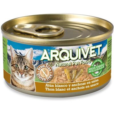 Comida Húmeda Arquivet Atún y Anchoas para Gatos Comida Húmeda Arquivet Atún y Anchoas para Gatos