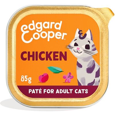 Edgard and Cooper - Pack 16 - sin cereales - pollo - comida para gatos Edgard and Cooper - Pack 16 - sin cereales - pollo - comida para gatos