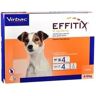 Virbac Pipetas Perros Effitix S (4 - 10 Kg) - 4 Pipetas