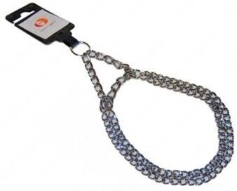 Complementos Collar Metalico Estrangulador Doble 3mmx55cm Complementos Collar Metalico Estrangulador Doble 3mmx55cm