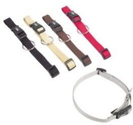 Complementos Collar Clasico De Naylon 25 Mm 50-65 Cm Color Gris Complementos Collar Clasico De Naylon 25 Mm 50-65 Cm Color Gris