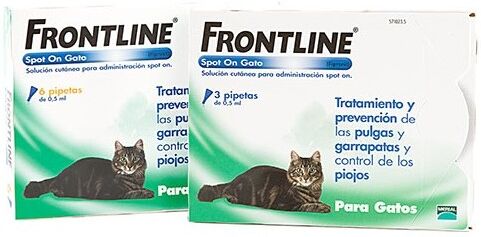 Merial Frontline Gatos 6 Pipetas Grande Merial Frontline Gatos 6 Pipetas Grande