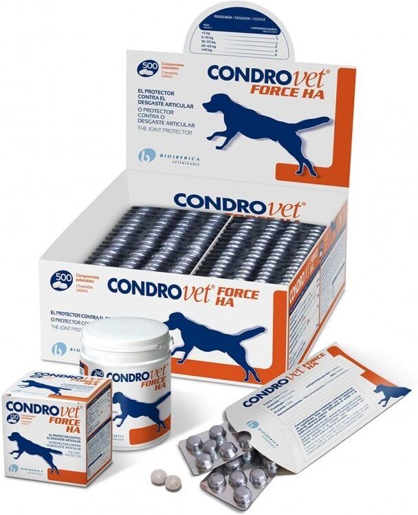 Bioiberica Condrovet Force Ha 240 Comprimidos Bioiberica Condrovet Force Ha 240 Comprimidos