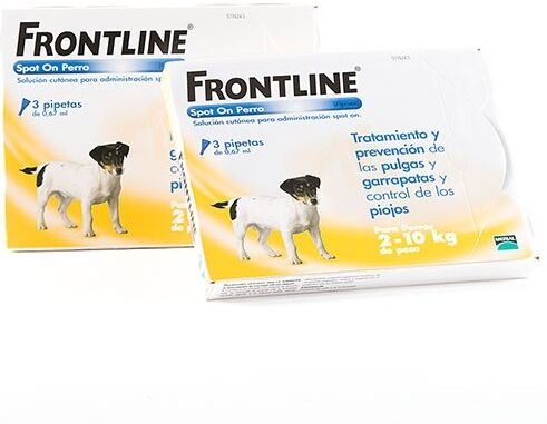 Merial Frontline (2-10 Kg) 6 Pipetas Grande Merial Frontline (2-10 Kg) 6 Pipetas Grande