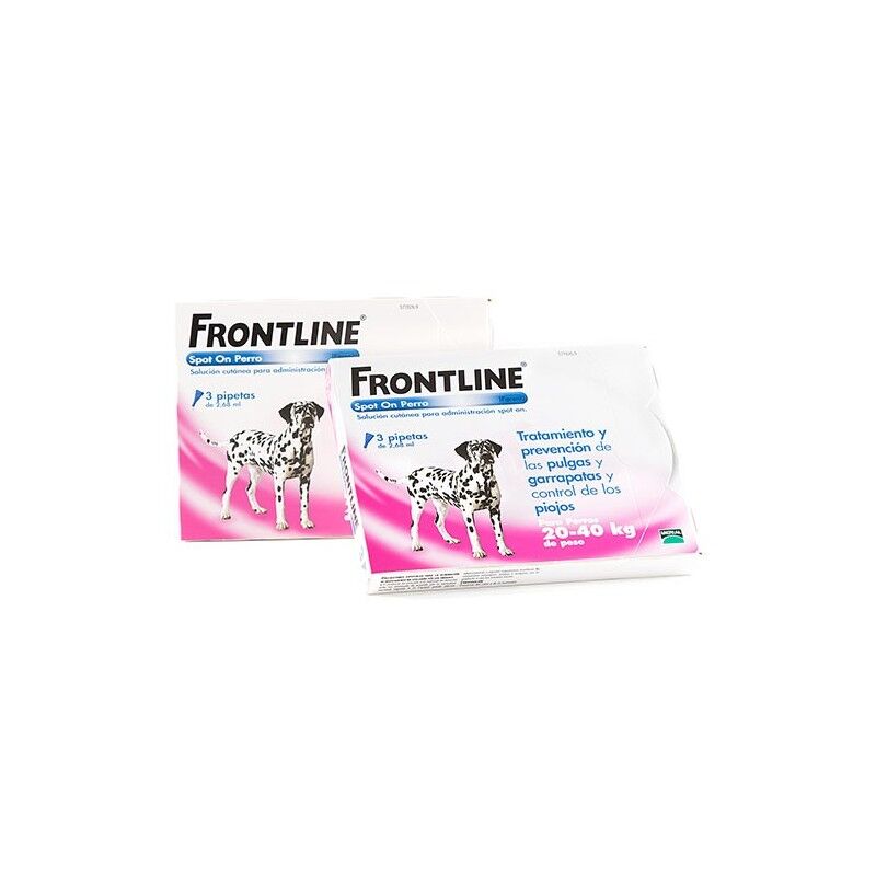 Merial Frontline (20-40 Kg) 6 Pipetas Grande