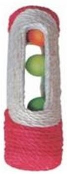 Complementos Rollo Sisal Con 3 Bolas 7,6x6,5x29 Cm Complementos Rollo Sisal Con 3 Bolas 7,6x6,5x29 Cm