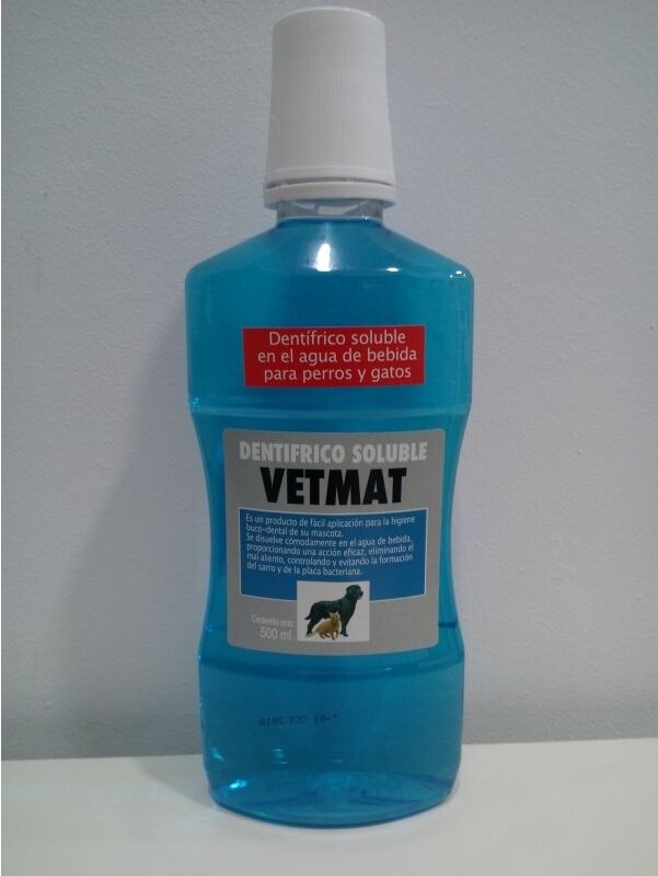 Vetmat Dentifrico Soluble Vetmat 500 Ml Vetmat Dentifrico Soluble Vetmat 500 Ml