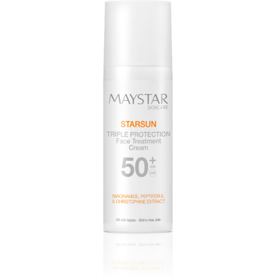 Maystar Starsun crema spf 50+++ triple proteccion 50ml Maystar Starsun crema spf 50+++ triple proteccion 50ml