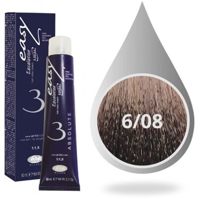 Lisap Marca Modelo 6/08 - Tinte para el cabello Lisap Marca Modelo 6/08 - Tinte para el cabello