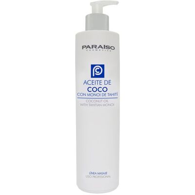 Paraíso Cosmetics Aceite de coco con monoi de tahití 500ml Paraíso Cosmetics Aceite de coco con monoi de tahití 500ml