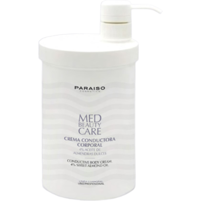 Paraíso Cosmetics Crema conductora corporal med beauty care 1000ml Paraíso Cosmetics Crema conductora corporal med beauty care 1000ml