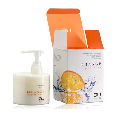 Du Cosmetics Crema masaje serum corporal orange 500ml Du Cosmetics Crema masaje serum corporal orange 500ml