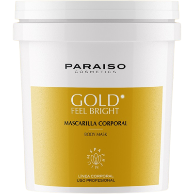 Paraíso Cosmetics Mascarilla corporal gold 1000gr Paraíso Cosmetics Mascarilla corporal gold 1000gr