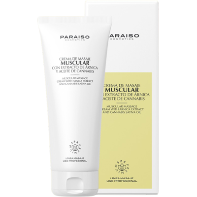 Paraíso Cosmetics Crema calmante muscular árnica y cannabis 100ml Paraíso Cosmetics Crema calmante muscular árnica y cannabis 100ml