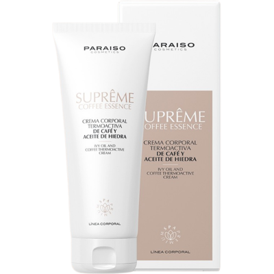 Paraíso Cosmetics Crema termoactiva de café suprême 200ml Paraíso Cosmetics Crema termoactiva de café suprême 200ml