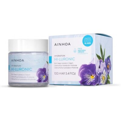Ainhoa Hi-luronic crema rica hidratacion profunda 100ml Ainhoa Hi-luronic crema rica hidratacion profunda 100ml