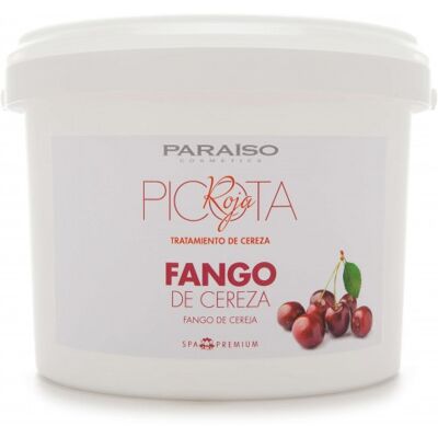 Paraíso Cosmetics Fango cereza picota roja 5kg Paraíso Cosmetics Fango cereza picota roja 5kg