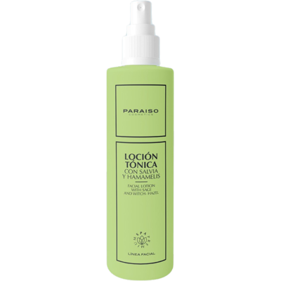 Paraíso Cosmetics Tonico facial con salvia y hamamelis 500ml Paraíso Cosmetics Tonico facial con salvia y hamamelis 500ml