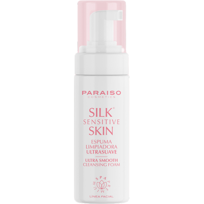Paraíso Cosmetics Espuma limpiadora ultrasuave silk sensitive skin 150ml Paraíso Cosmetics Espuma limpiadora ultrasuave silk sensitive skin 150ml