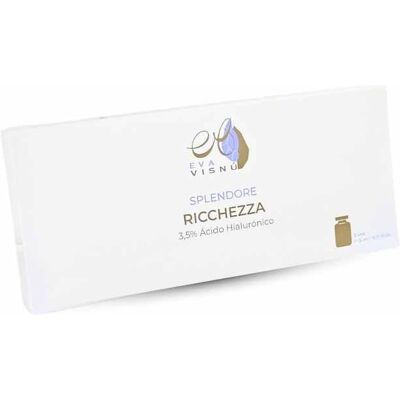 Eva Visnú Viales ricchezza 3,5% acido hialuronico (5 und.) 5ml Eva Visnú Viales ricchezza 3,5% acido hialuronico (5 und.) 5ml