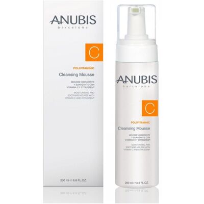 Anubis Cosmetics C polivitaminic cleansing mousse 200ml Anubis Cosmetics C polivitaminic cleansing mousse 200ml
