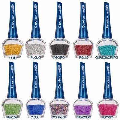 Masglo Esmalte fantasia caviar morado Masglo Esmalte fantasia caviar morado