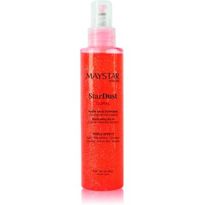 Maystar Stardust aceite seco coral 200ml Maystar Stardust aceite seco coral 200ml