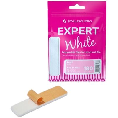 Staleks Recambio lima rectangular white expert 51 180w 10und Staleks Recambio lima rectangular white expert 51 180w 10und