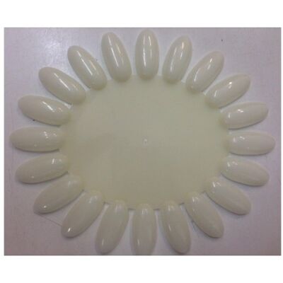 ibd Muestrario de Uñas Blanco - Paleta de muestras para uñas ibd Muestrario de Uñas Blanco - Paleta de muestras para uñas