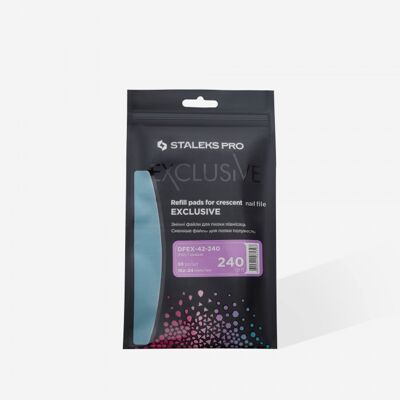 Staleks Recambio lima media luna exclusive 42 240 50und Staleks Recambio lima media luna exclusive 42 240 50und